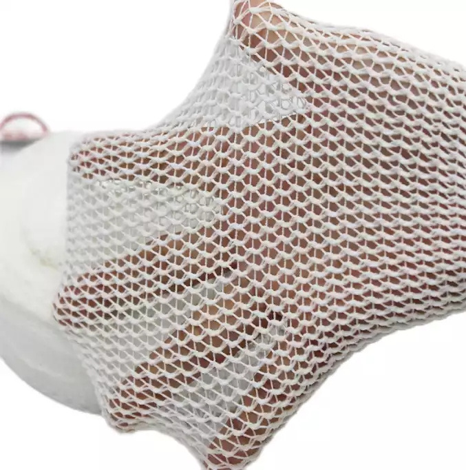 Medical High Elasticity Breathable White Pet Net Tubular Bandages for Animals Vet Use Mesh Wound Care Dressing