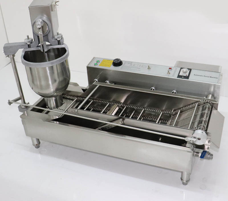 Industrial Donut Maker Machine Automatic Mochi Donut Fryer Machine Makina Industrial Para Donas 3 En 1 Doughnut Making Machine