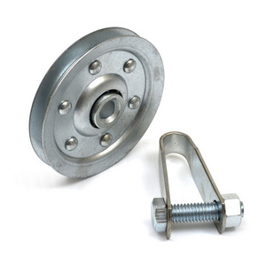 Galvanized Steel Garage Door Extension Spring Stationary Pulley Sheave Kit