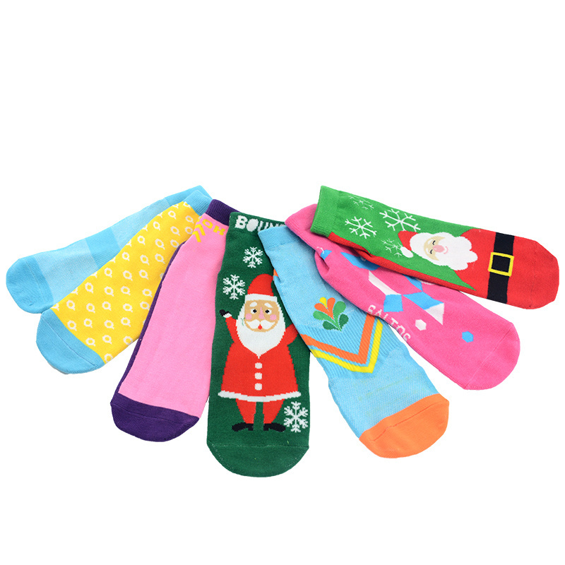 Terry kids christmas socks grip anti-slip kids cartoon socks winter anti slip kids soccer slipper socks non slip trampoline