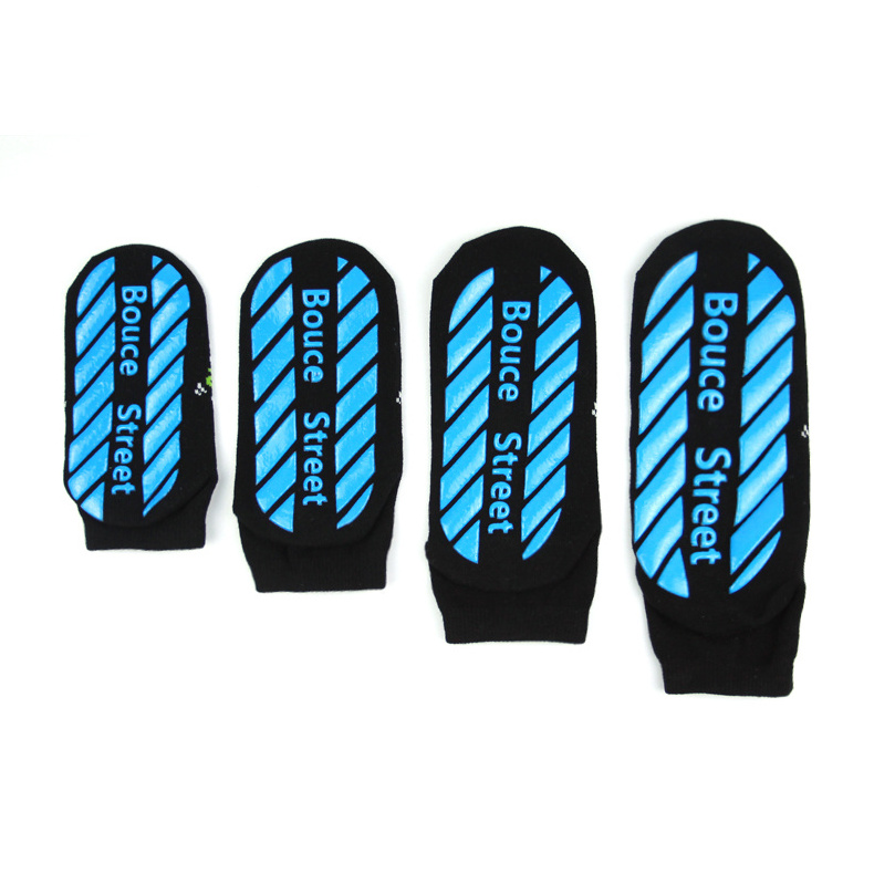 Custom trampoline inflatable socks grip indoor Sports socks trampoline socks