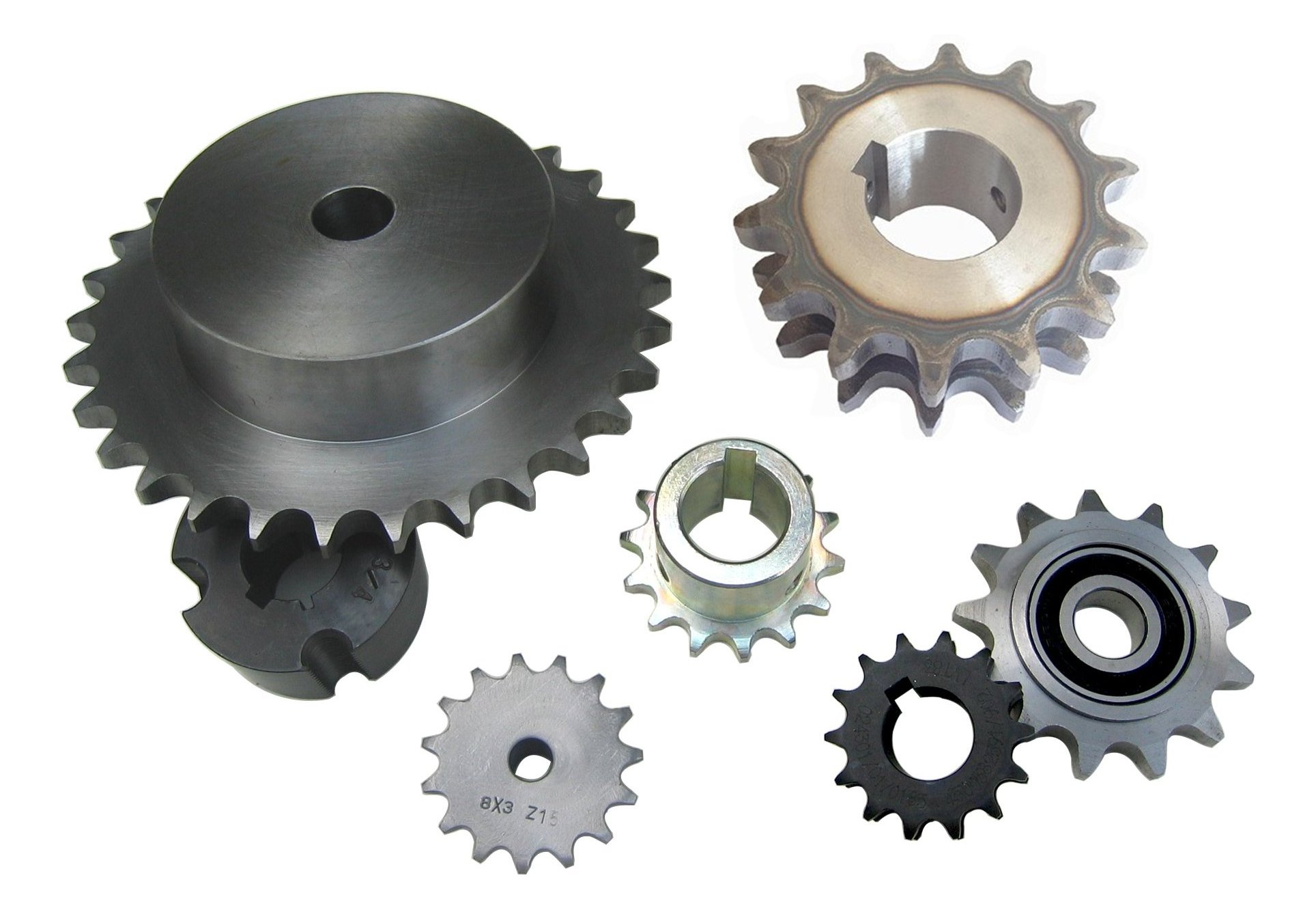 Stainless Steel Cast Iron Plastic Pitch Taper Lock Bushing Idler Gear Wheel  Roller Chain Sprocket