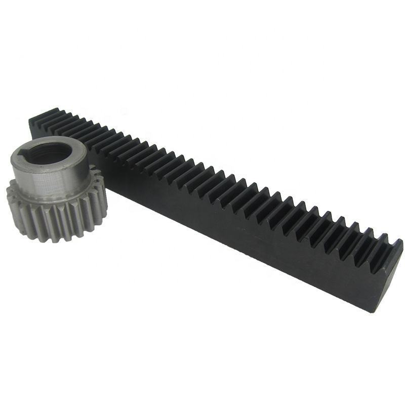 Factory direct sale CNC machine Steel Rack And Pinion Spur Gears Toothed Gear Rack For CNC Part Gear Rack Pinion Parts