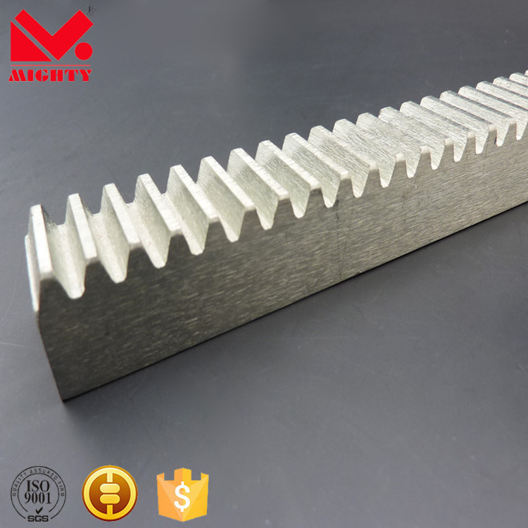 Rack Pinion Custom Made CNC M1 M2 M5 Straight Helical Curved Round Hardened Steel Gear Rack With Pinion Gear