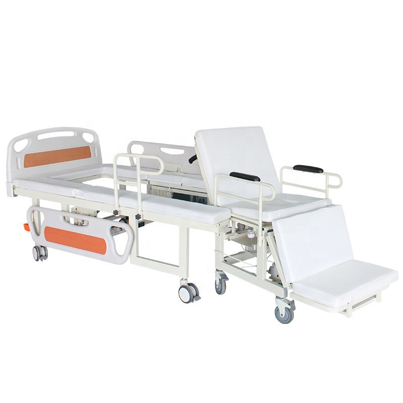 Cheap Price Medical Electric Disabled Elderly Hospital Home Care Nursing Medical Bed With Separate Wheelchair