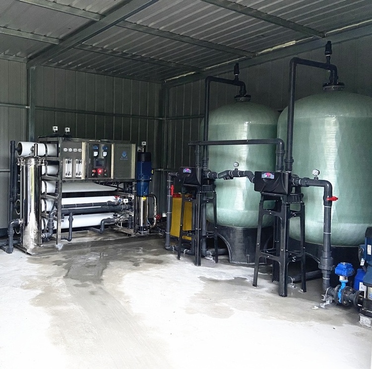 Integrated RO System Water Purifier Plant Commercial Reverse Osmosis Machine Ro Water Treatment Unit