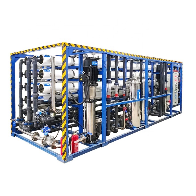 Integrated RO System Water Purifier Plant Commercial Reverse Osmosis Machine Ro Water Treatment Unit