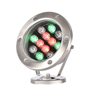 24V low-pressure garden fountain lamp RGB colorful underwater light led fountain lights in stock