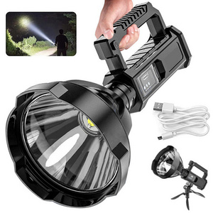 P70 100W  outdoor spotlight long-range high power brightness searchlight multi-functional portable torch light long range