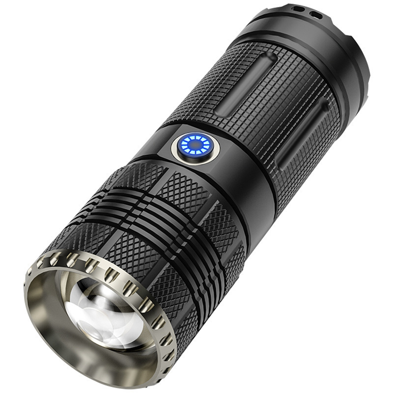 Led rechargeable tactical laser flashlight new design most powerful flashlight in the world