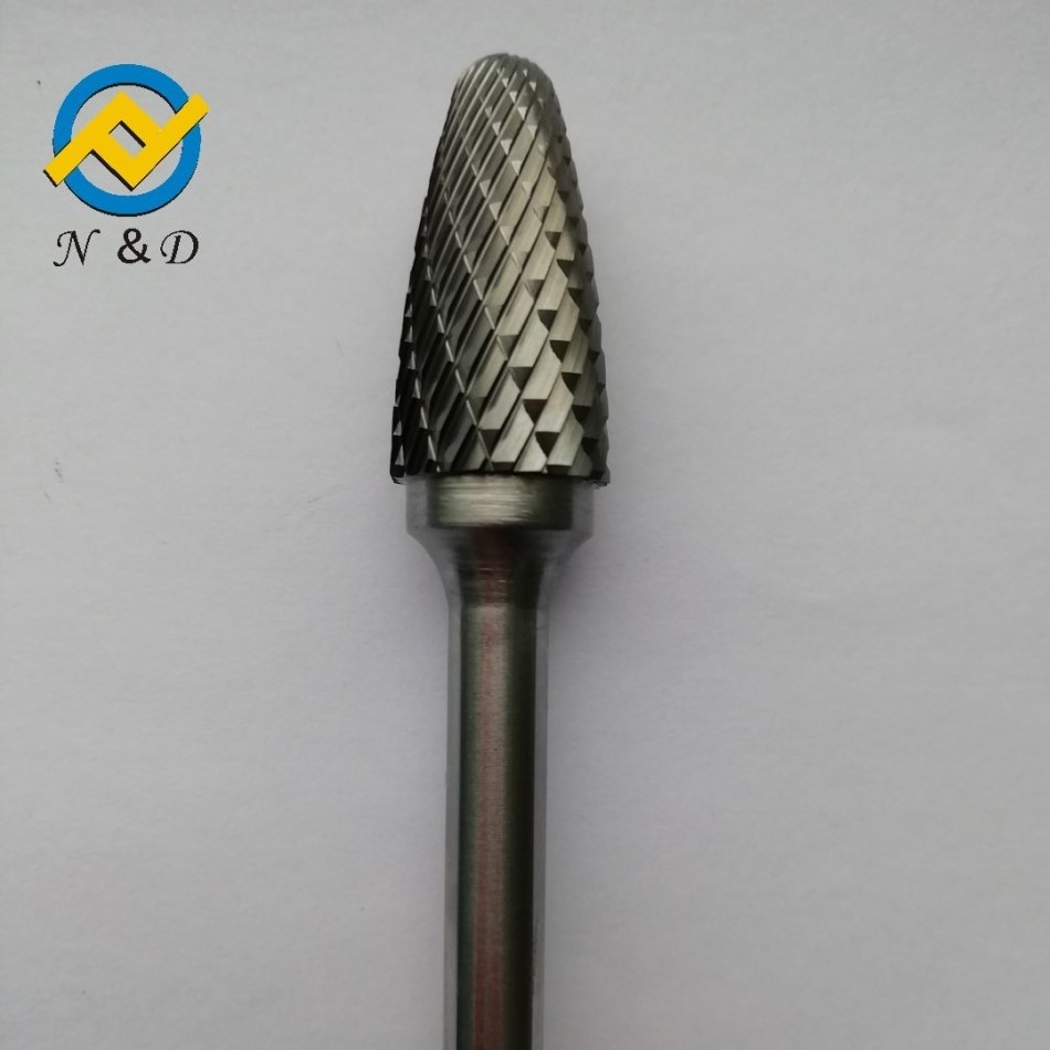 Tungsten Carbide Rotary Burrs Die Grinder Tool Parts for Effective Grinding