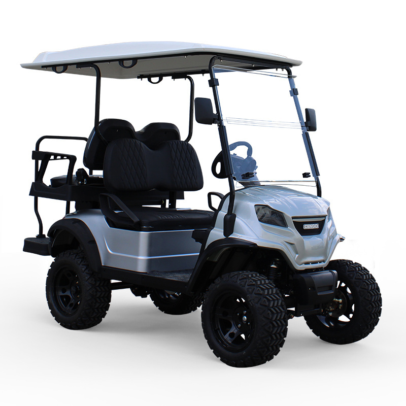 New Design Golf Cart 4 Seater With 48V5KW AC Motor And Aluminum Alloy hub Electric Golf Cart