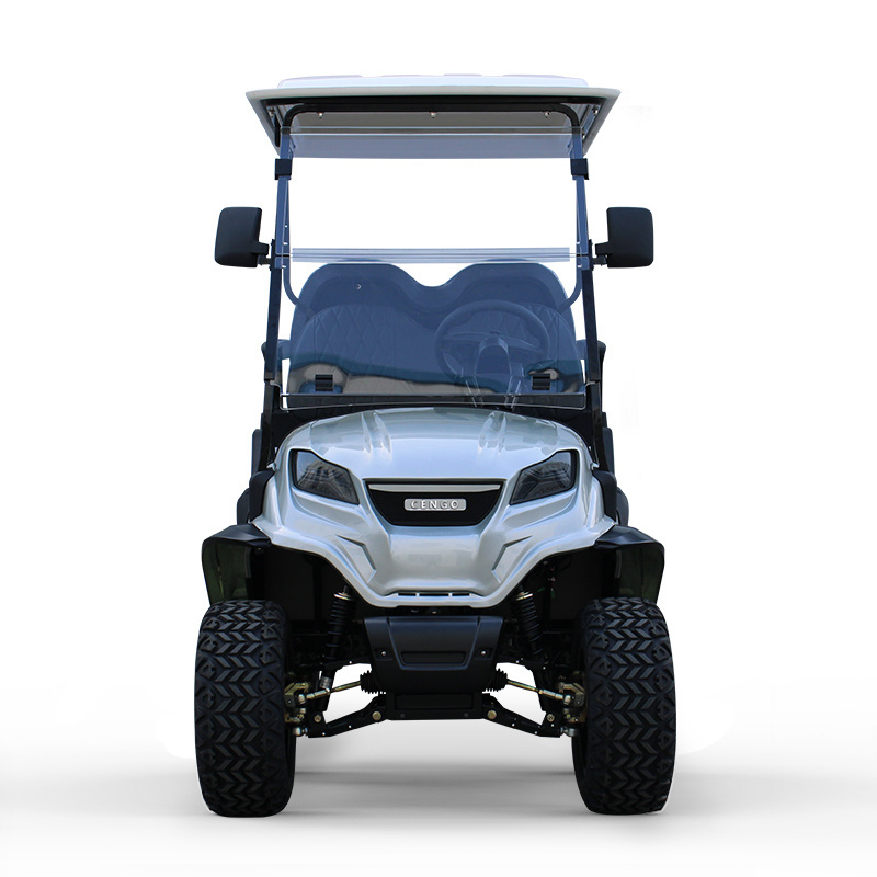 New Design Golf Cart 4 Seater With 48V5KW AC Motor And Aluminum Alloy hub Electric Golf Cart