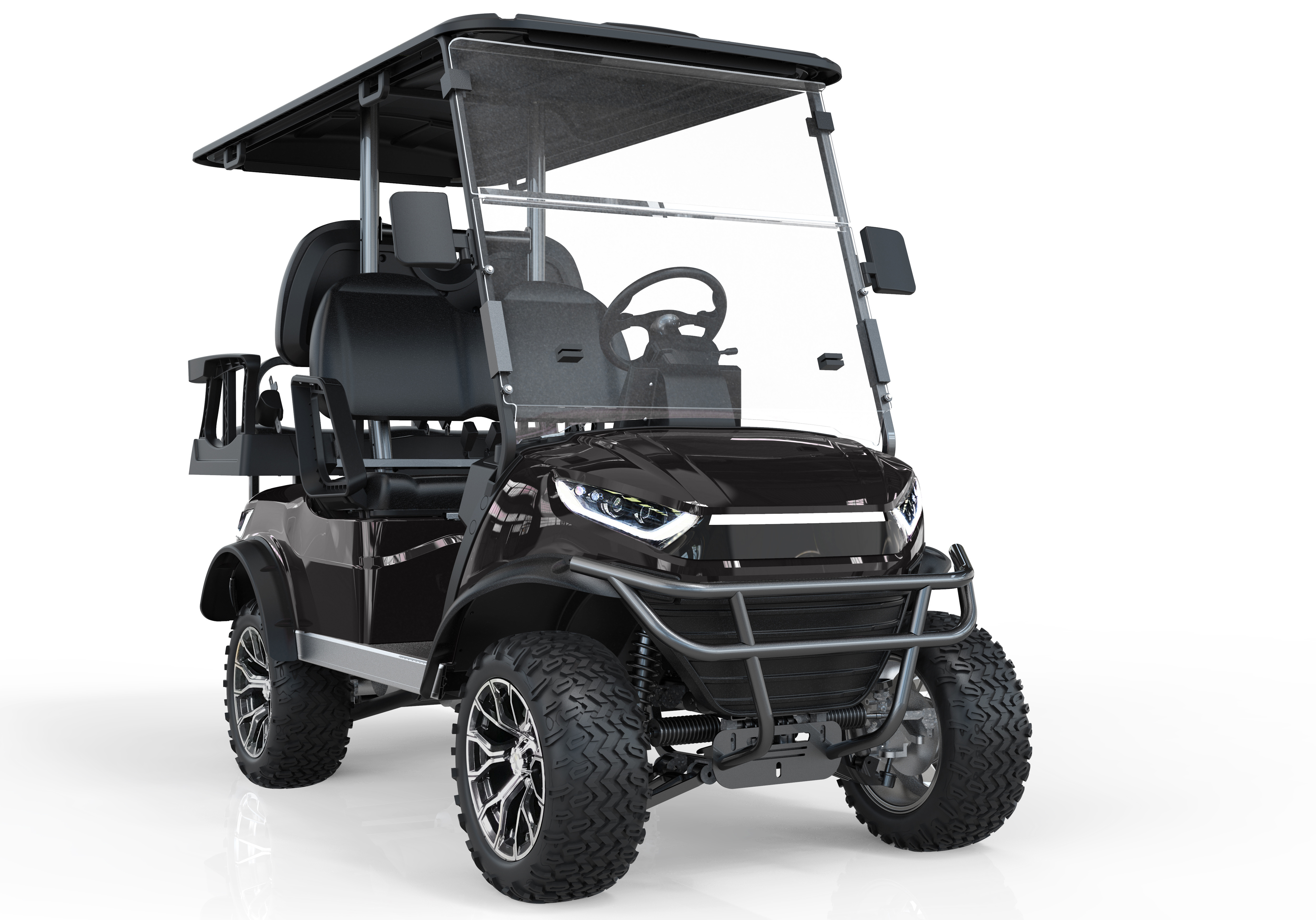 New USA Custom Private Mold Electric Lifted Golf Cart 4 Passenger Cheap Chinese Golf Carts Factory Price for Sale