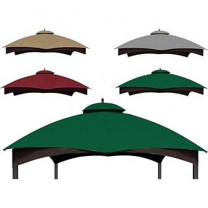 SCOCANOPY Factory Wholesale Waterproof Canopy Tent Replacement Cover Tops for Lowe's Allen Roth 10x12 Gazebo Pergola Backyard