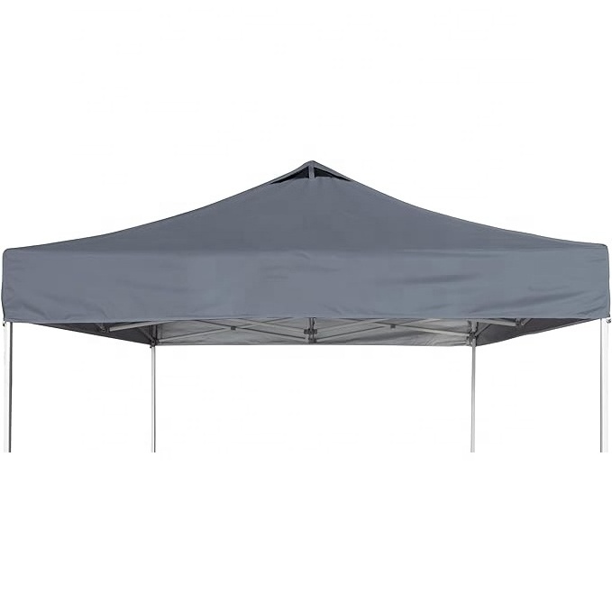 SCOCANOPY 10x10 Canopy Replacement Top with Air Vent for Pop Up Tent, UV Protection, Waterproof and Windproof Tent Roof Gray