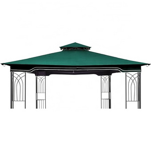 SCOCANOPY 10x12 Durable Universal Sunshade Canopy Replacement Cover Top for Regency II Gazebo Pergola Courtyard Forest Green