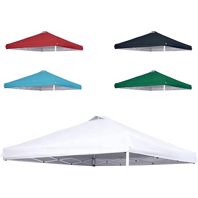 SCOCANOPY 10x10 3x3m Pop Up Canopy Replacement Top Cover with Air Vent Polyester Fabric 100% Waterproof White