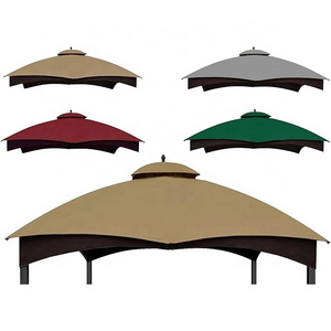 SCOCANOPY Easy To Install Durable Lowe's Allen Roth 10x12 Gazebo Tent Canopy Replacement Tops Cover for Leisure Activities