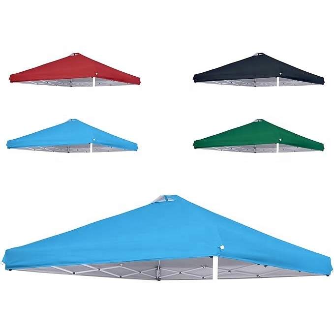 SCOCANOPY High Density Silver Coating Canopy Replacement Top for 10x10 Pop Up Tent with Air Vent Outdoor Traveling SkyBlue