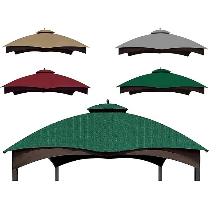 SCOCANOPY UV Protection Portable 10x12 Canopy Replacement Tops Tent Cover for Lowe's Allen Roth Gazebo to Outdoor or Market