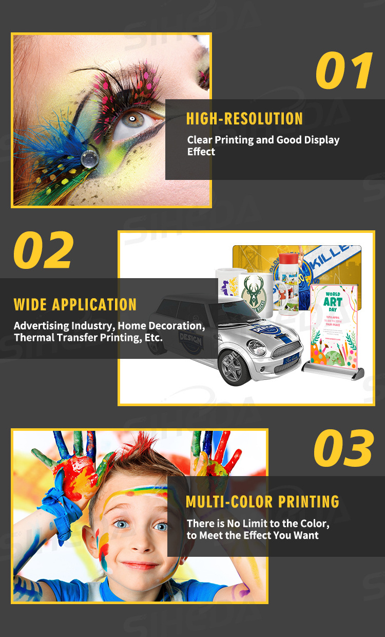 Eco Solvent Printer Sticker Vinyl Printer 1600mm with One Xp600 Plotter 1.6m 1440dpi Dx5/Xp600 Eco Solvent Wide Format Printer