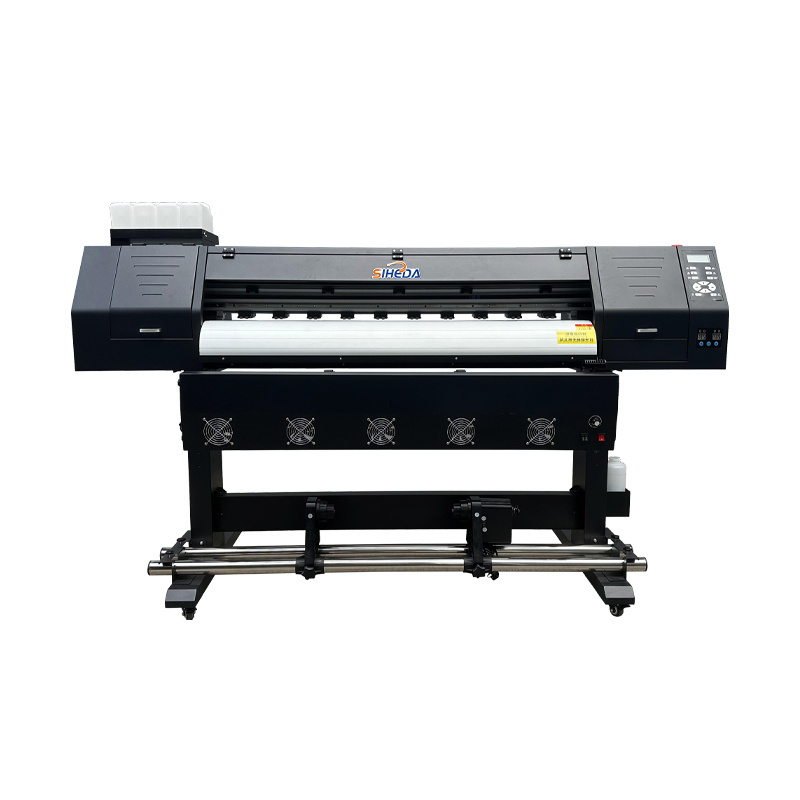 High Precision Indoor/Outdoor Eco Solvent Printer 1.3m Cutter Advertising Billboard Printing Machines Xp600 Heads