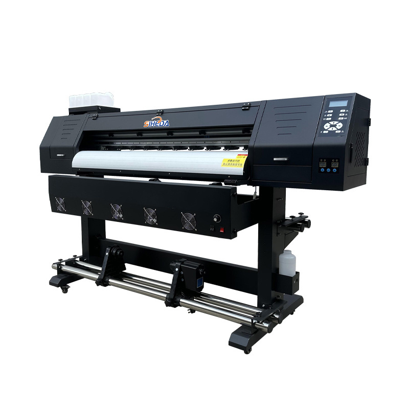 High Precision Indoor/Outdoor Eco Solvent Printer 1.3m Cutter Advertising Billboard Printing Machines Xp600 Heads