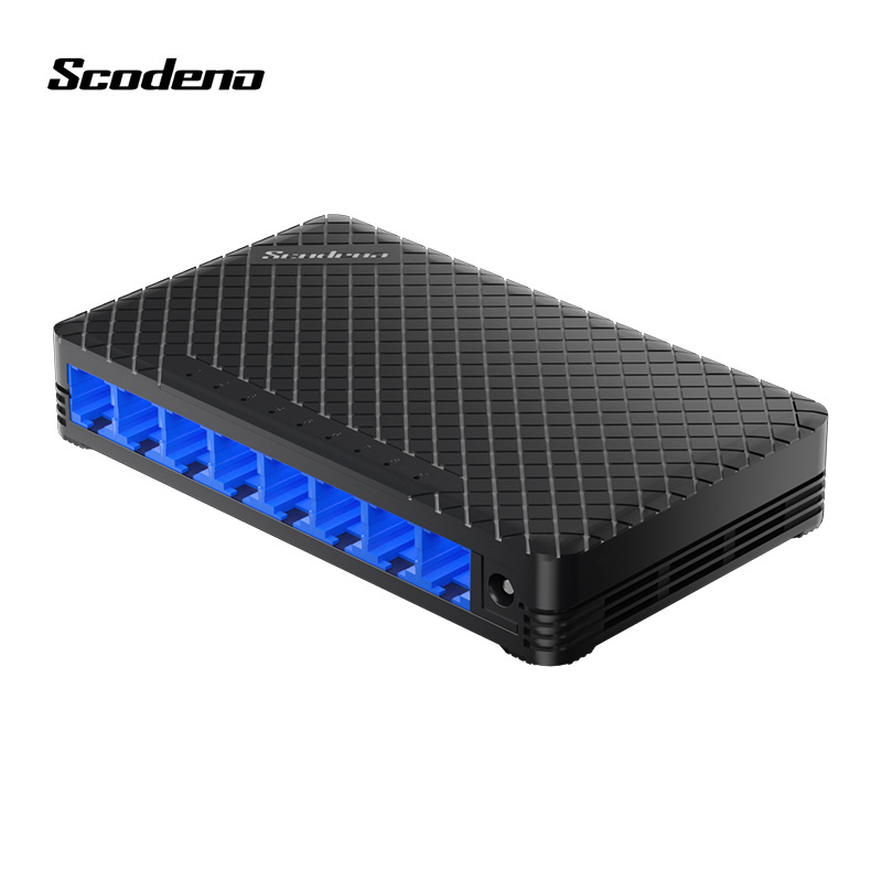 New Network Ethernet switch 8 ports 10/100/1000M Gigabit 8 port for IP Camera CCTV Camera System