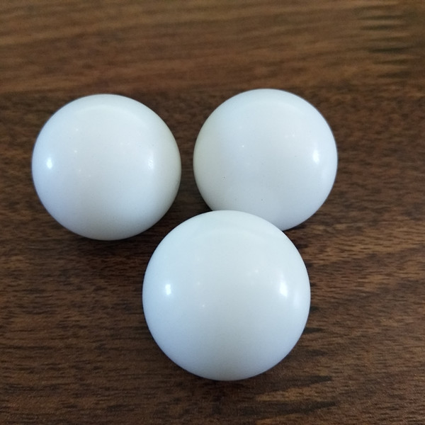 Professional custom 19mm PP PA POM PTFE plastic ball large solid sphere