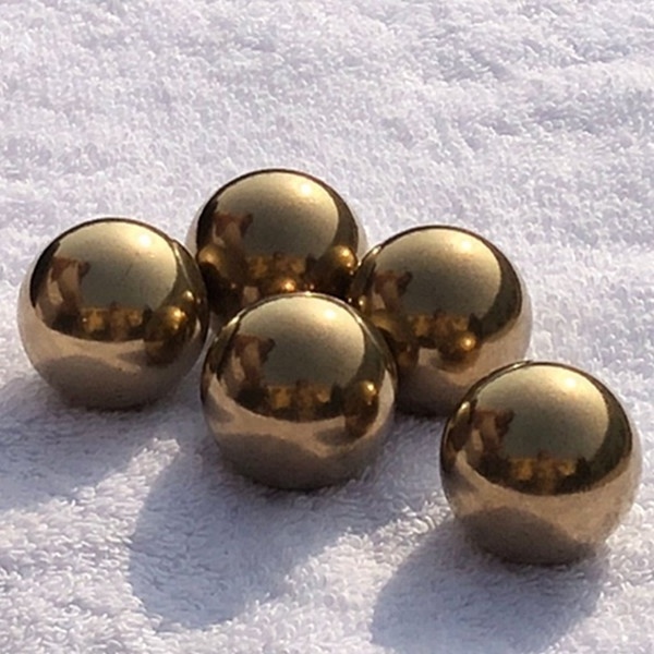 Hot sale mirror polish sphere 50mm 25mm 20mm hollow brass ball