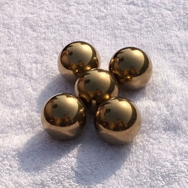 Hot sale mirror polish sphere 50mm 25mm 20mm hollow brass ball