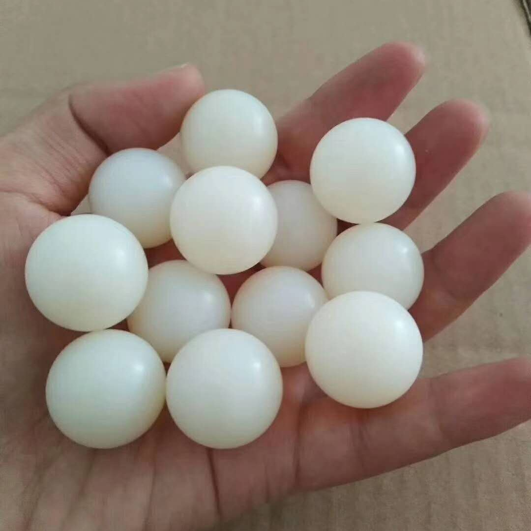 Professional custom 19mm PP PA POM PTFE plastic ball large solid sphere