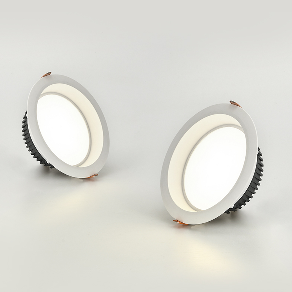 SCON led round panel light 3 inch 4 inch 6 inch 8 inch 7W 12W 24W 30W recessed ceiling light SC-TDL-3