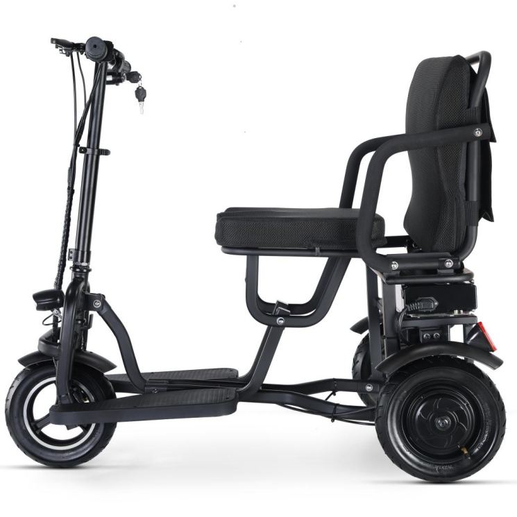 Customized Collapsible Electric For Elderly Mobility Scooter 3 Wheel