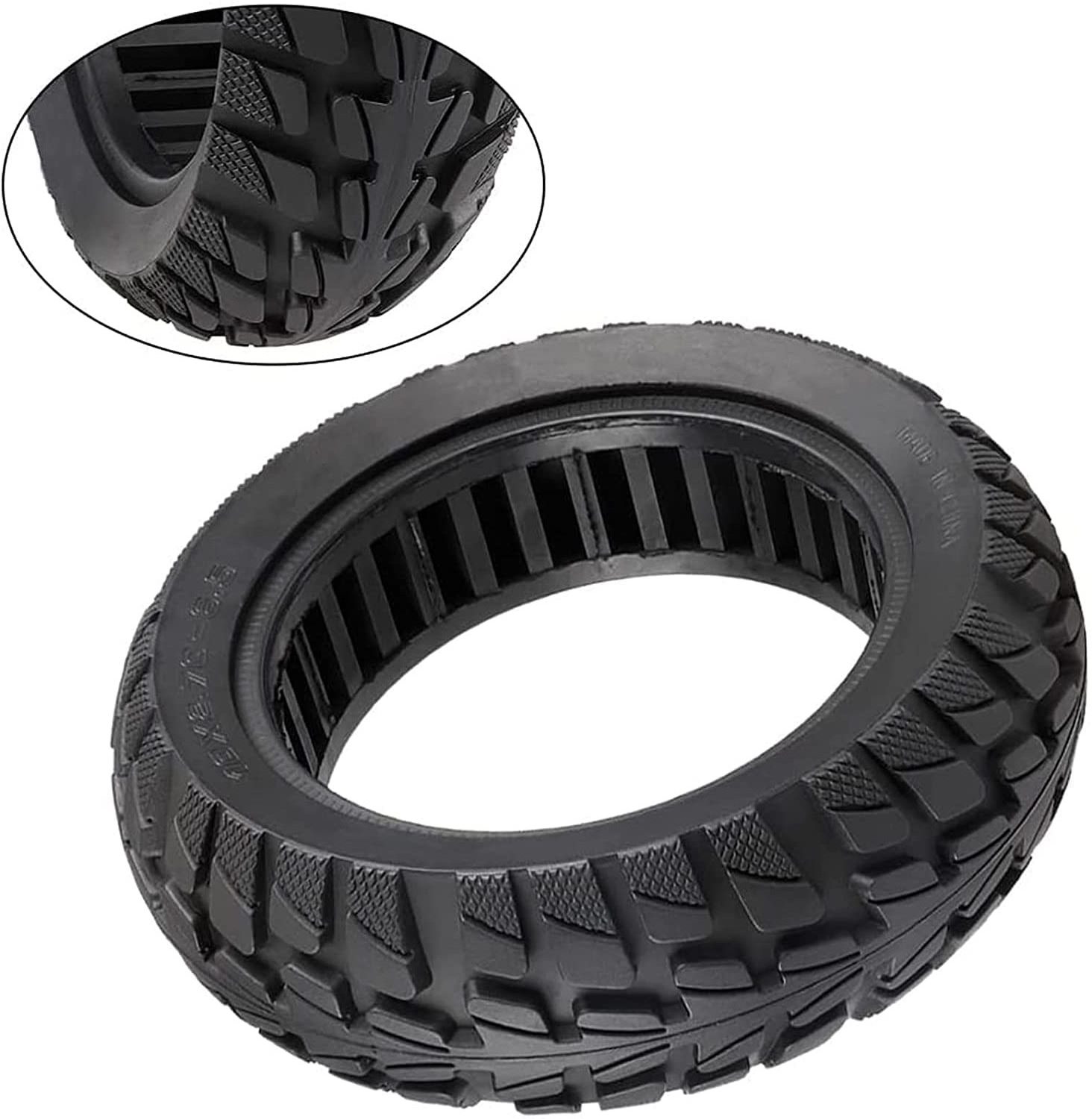 10 x 2.70-6.5 (70/65-6.5) Electric Scooter Vacuum Tyres 10 Inch 10*2.70-6.5  Solid tire For Scooter Speedway 5/Dualtron 3