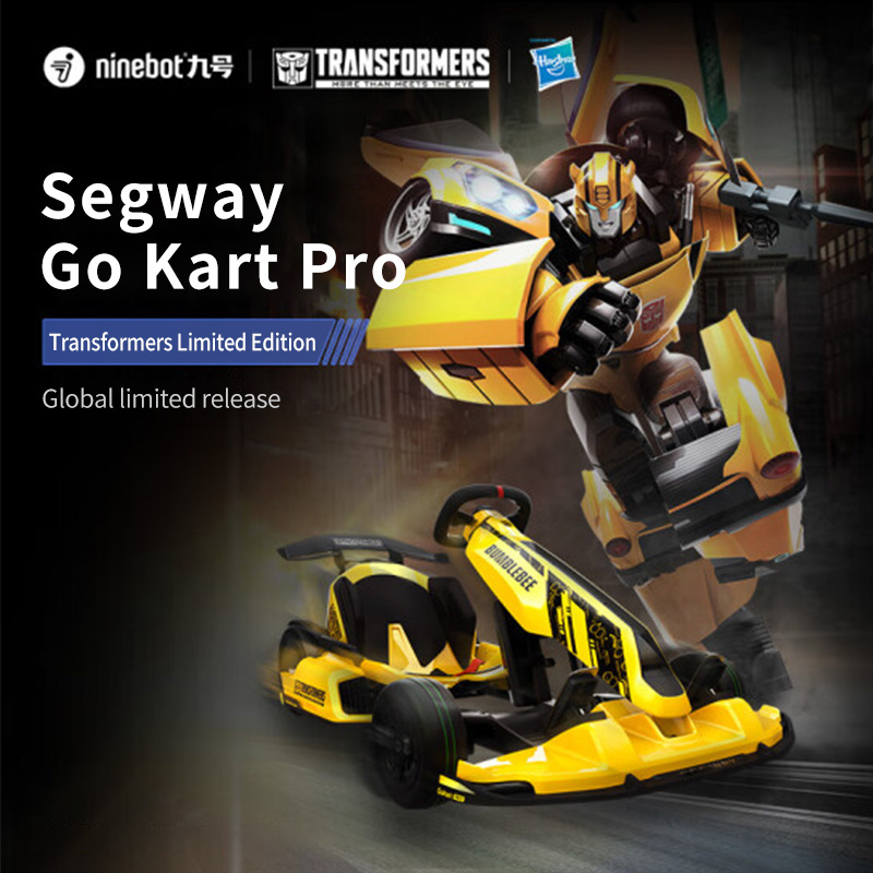 Xiaomi Ninebot Gokart Pro And Lamborghini Go Kart Kit Scooter For Adults And Kids With Lamborghini Edition Bumble Bee Optimus