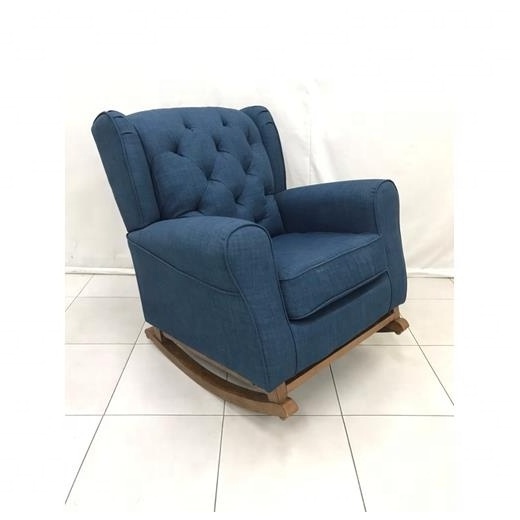 Luxury relax furniture rocker chairs for bedroom rocking chair