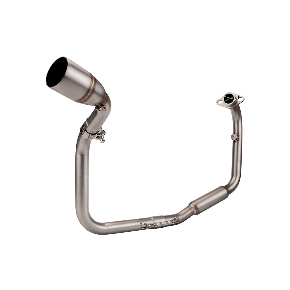 Full Motorcycle Exhaust System For TNT125 (2016-2022)with universal 51mm exhaust muffler Motorcycle EXHAUSTMUFFLER FRONT PIPE