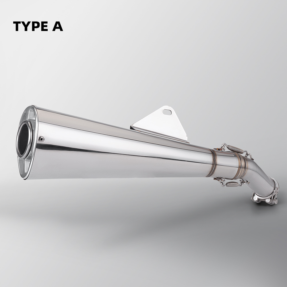 Suitable for Honda CM300 Rebel5000 CM500 Slip-On Retro Connecting Pipe Exhaust Muffler 51mm