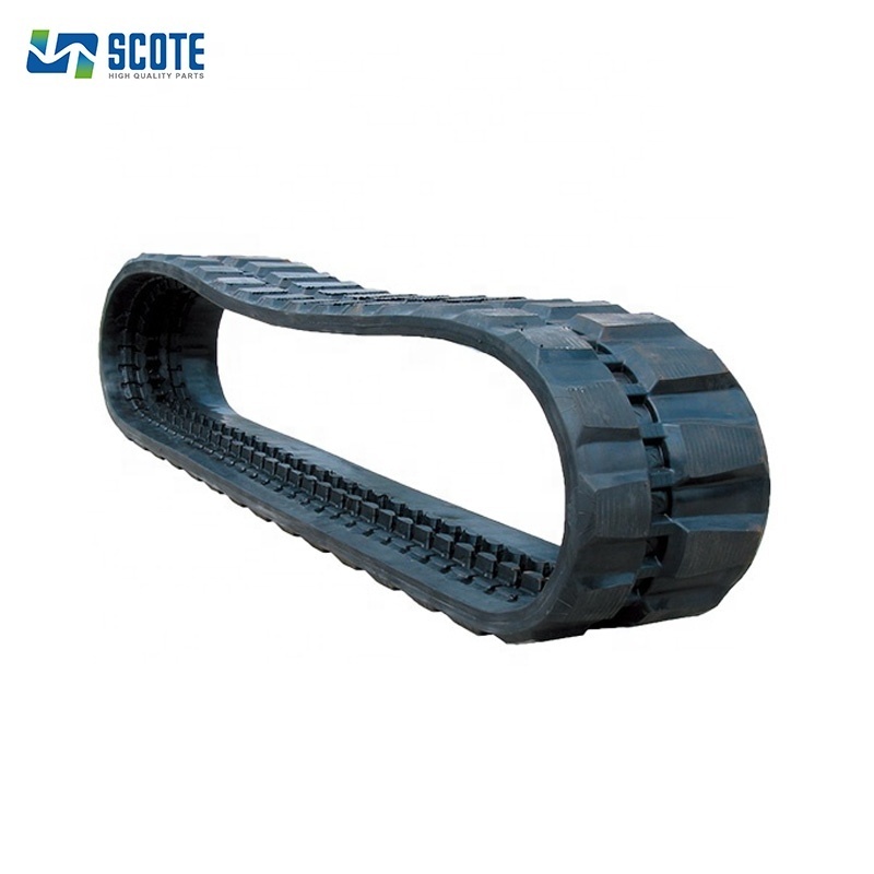 Scote 230X48X70 Undercarriage Rubber Track System Pads For Excavator Lawn Mower Tractor Komatsu Caterpillar