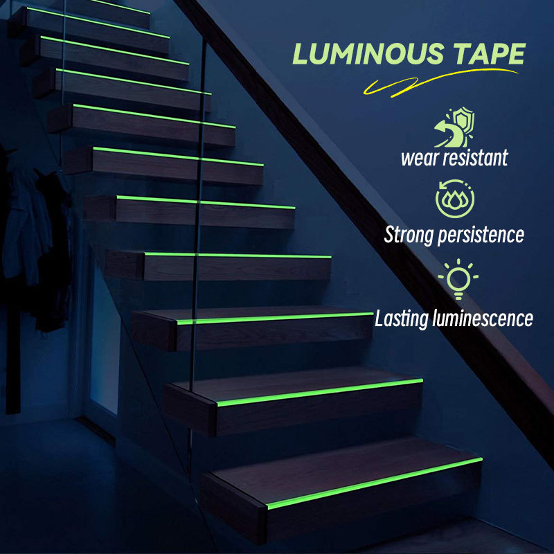 Luminous Tape Luminous Sticker Luminous Tape Sticker Promotional Glass Cloth Glow in the dark Tape