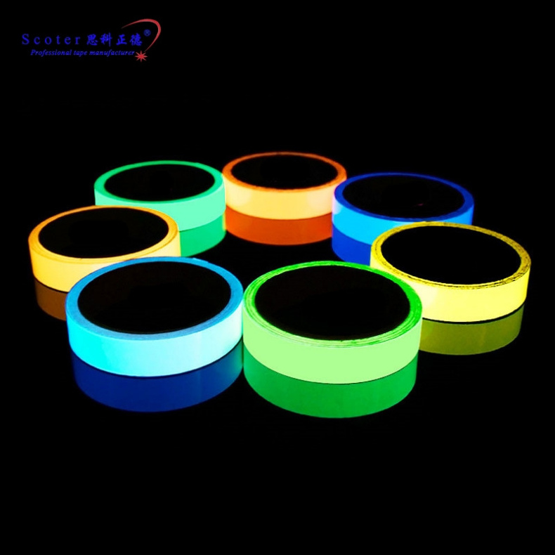 Luminous Tape Luminous Sticker Luminous Tape Sticker Promotional Glass Cloth Glow in the dark Tape