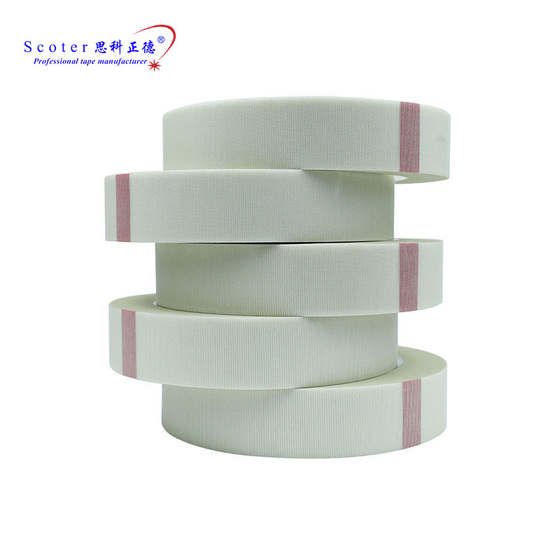 Factory wholesale fiber fibreglass tape heat resistant tape double layer tapes