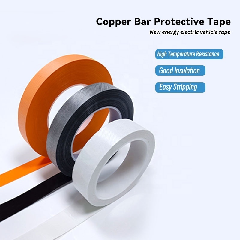 Fireproof Self Adhesive Tape New Energy Vehicle Power Battery Protection Silicone Insulation Tape kiln ceramic fiber