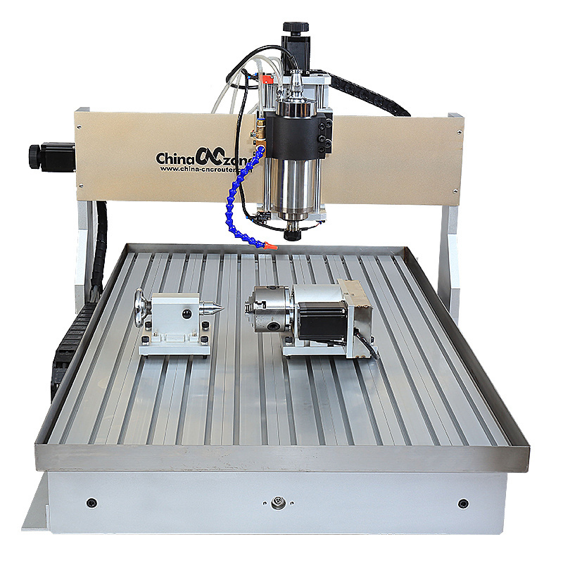 4 axis cnc wood carving 6090 engraving machine