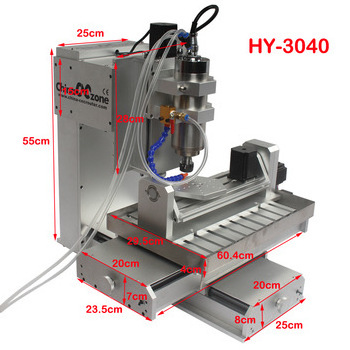 CE Certified Desktop CNC HY-3040 5 Axis 1500W/2200W Router Machine Price