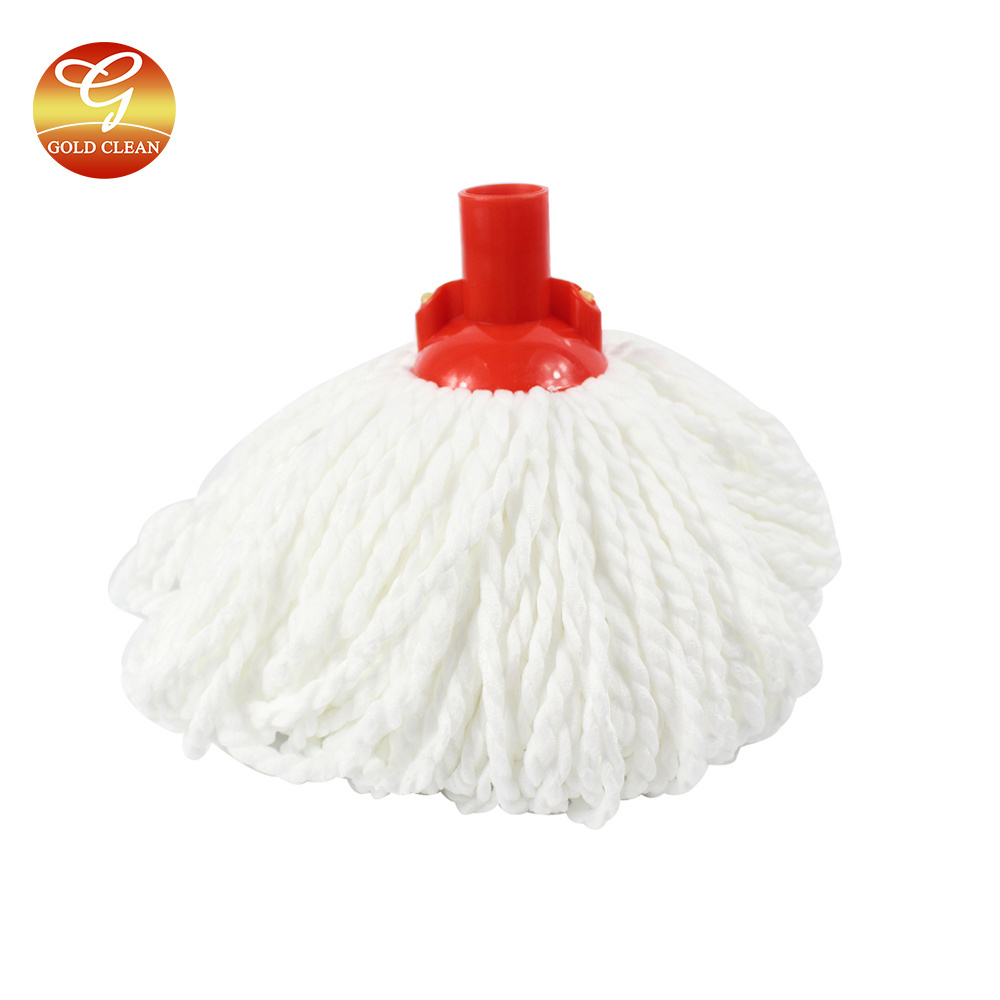 Microfiber Cotton Mop Head Portable Household Cleaning Mop Refills Long Strip Mop Head Replacement Parts Easy to Replace