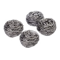 Custom Multi Purpose Cleaner Pot Scourer Stainless Steel Wire 410/430 Galvanized Steel Scour Sponges And Scouring Pads