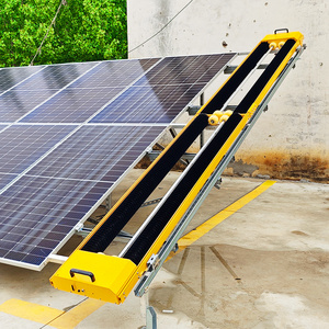 High efficiency Solar Panel Cleaning Tools Commercial Use Electric Solar Cleaning Machine Automatic Clean Robot